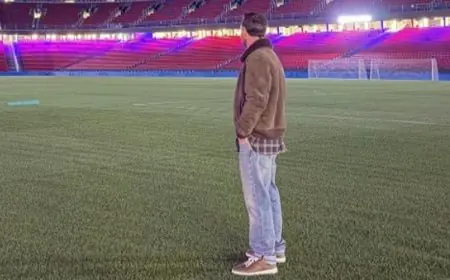 ليونيل ميسي يفاجئ الجميع في كامب نو برسالته المؤثرة