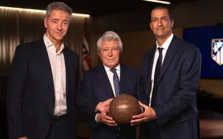 أتلتيكو مدريد يبيع حصصه لشركة أبولو الأمريكية لتعزيز الاستثمارات