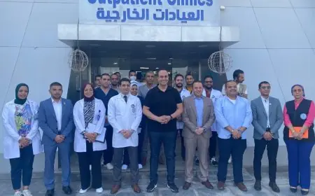 السبكي يتفقد مستشفى شرم الشيخ الدولي لضمان جودة الخدمات الصحية المتميزة