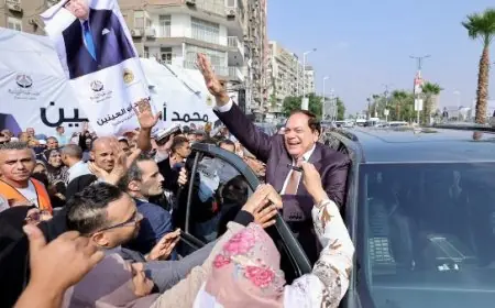 أبو العينين يشارك ناسه في الجيزة لحظات من الحب والوفاء أمام اللجان