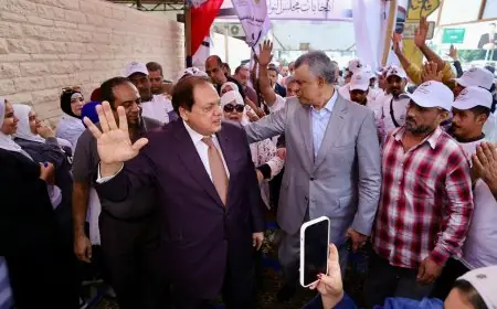 أحمد موسى: استقبال حافل وإقبال كبير على النائب محمد أبو العينين في الجيزة