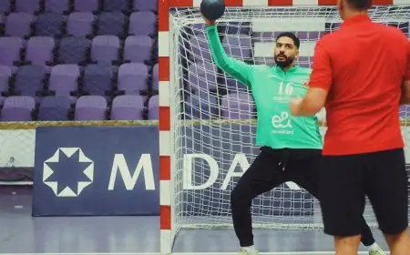 استعدادات قوية لرجال يد الأهلي لمواجهة السوبر المصري