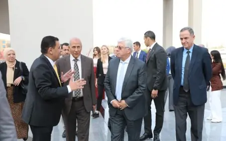 وزير التعليم العالي يزور جامعة ساكسوني مصر للعلوم التطبيقية والتكنولوجيا ويطلع على أحدث التطورات