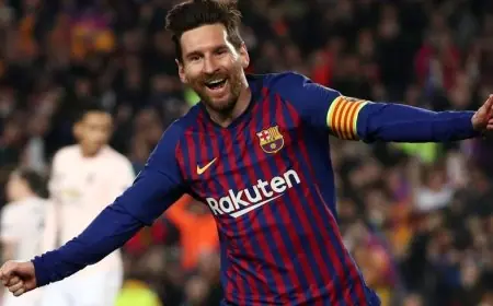 ليونيل ميسي يعرب عن شوقه للعودة إلى برشلونة وملعب كامب نو الأسطوري