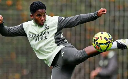 إندريك ينضم قريبًا إلى ليون بعد تقدم المفاوضات مع ريال مدريد