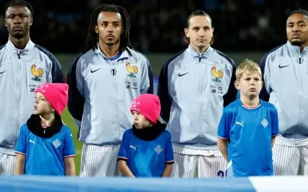 كوندي وكامافينغا يغيبان عن تدريبات منتخب فرنسا استعدادا لمواجهة أوكرانيا