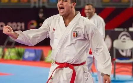 يوسف بدوي يعبر عن فخره بتنظيم مصر لبطولة العالم للكاراتيه