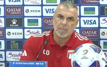 كوزمين: مواجهة العراق تمثل لحظة محورية في تاريخ منتخب الإمارات