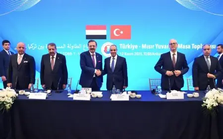 زيارة وزير الخارجية لاتحاد الغرف والبورصات التركية لتعزيز التعاون الاقتصادي