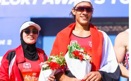 آيات إبراهيم تميط اللثام عن كواليس تحقيق ميدالية تاريخية في بطولة العالم للتجديف الشاطئي في تركيا