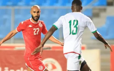 تونس وموريتانيا ينتهيان بالتعادل في مباراة ودية تحضيراً لكأس العرب في قطر