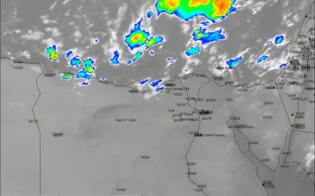 توقعات الطقس: السحب الرعدية الممطرة تواصل تدفقها على السواحل الشمالية