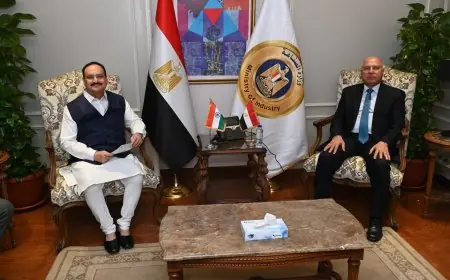 مصر والهند تعززان التعاون الصناعي والنقل لدفع النمو الاقتصادي