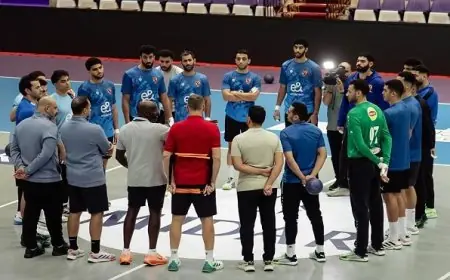 قائمة الأهلي الكاملة لمواجهة سموحة في نهائي السوبر المصري لكرة اليد