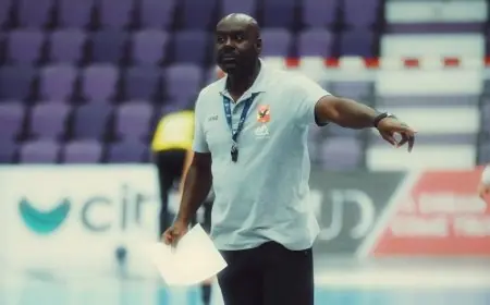 رجال الأهلي لكرة اليد ينهون تحضيراتهم لمواجهة سموحة في نهائي كأس السوبر