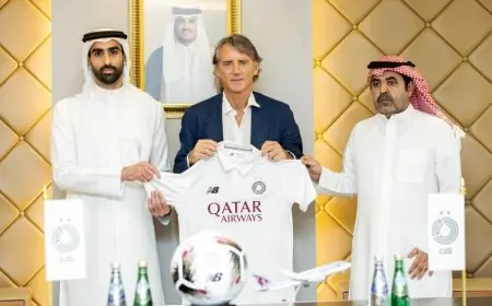 روبرتو مانشيني يقود السد القطري حتى عام 2028