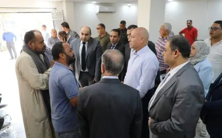محافظ القاهرة يقوم بجولة تفقدية في شق الثعبان ويعلن عن إجراءات جديدة لتسهيل تقنين أوضاع المستثمرين