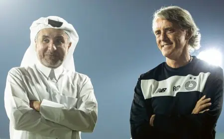 رواتب ضخمة تنتظر المدرب روبرتو مانشيني مع السد القطري