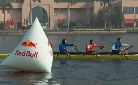 ممشى أهل مصر يشهد أول بطولة تجدف رباعي مثيرة في البلاد