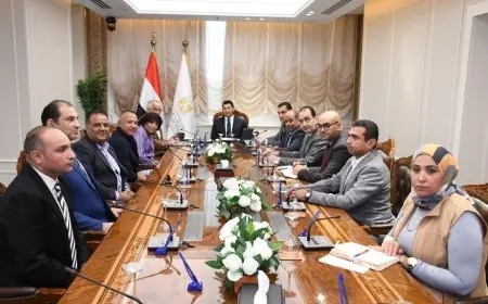 اجتماع وزير الرياضة مع مجلس إدارة البارالمبية المصرية لمناقشة مشروع مقر اللجنة الجديد