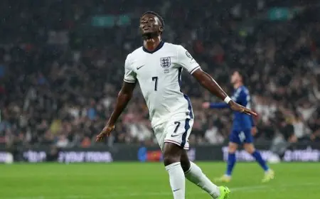 إنجلترا تهزم صربيا وتواصل سلسلة الانتصارات في تصفيات كأس العالم
