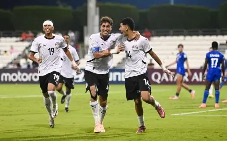 منتخب مصر للناشئين يستعد لمواجهة حاسمة أمام سويسرا اليوم في دور الـ32 لكأس العالم