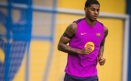 ماركوس راشفورد يعود لتدريبات برشلونة ويستعد لمواجهة تشيلسي المرتقبة