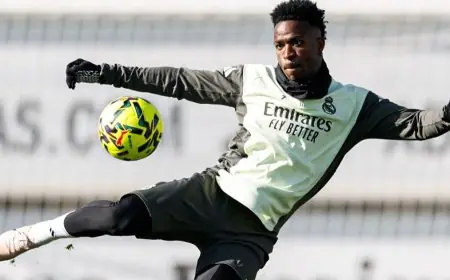 فينيسيوس يحتل دور البديل في مفاجآت تشكيلة ريال مدريد ضد إلتشي