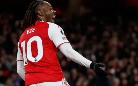 إيزي يحقق أول هاتريك تاريخي في لقاءات أرسنال وتوتنهام بالدوري الإنجليزي الممتاز