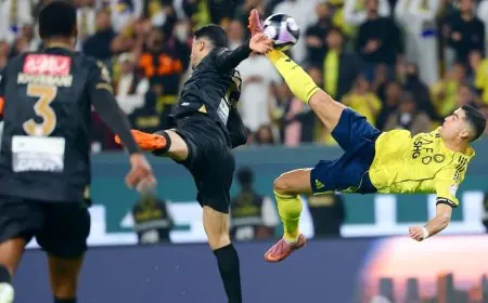 مقصية ساحرة من كريستيانو رونالدو ترفع رصيده التهديفي إلى 954 هدفًا