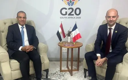 وزيرا الخارجية في مصر وفرنسا يجددان دعمهما لوحدة السودان ويرفضان محاولات تقسيمه