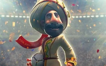 جحا يضيء كأس العرب 2025 في قطر كتميمة البطولة المنتظرة