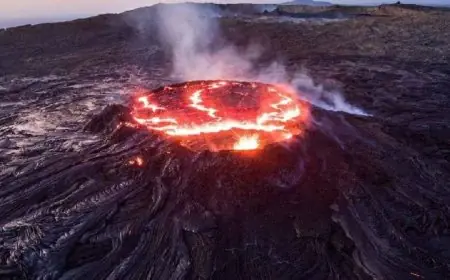 ثوران بركان هايلي جوبي في إثيوبيا يطلق أعمدة دخان تصل 10 كيلومترات ويهدد آسيا بأمطار حمضية