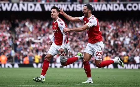 التشكيلة المتوقعة لأرسنال ضد توتنهام: ساكا يقود الهجوم