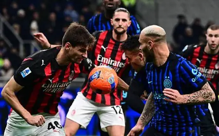ميلان يسيطر على ديربي الغضب ويتفوق على إنتر في قمة الدوري الإيطالي