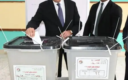 وزير الرياضة يُشارك في العملية الانتخابية لعضوية مجلس النواب