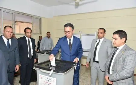 وزير التموين يشارك بصوته في انتخابات مجلس النواب 2025