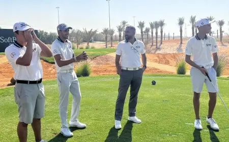 الشامي وسلامة يرفعان علم مصر في بطولة الملك حمد الدولية للجولف