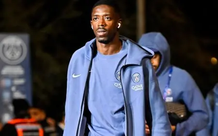 مشاركة ديمبيلي الأساسية ضد توتنهام في دوري أبطال أوروبا