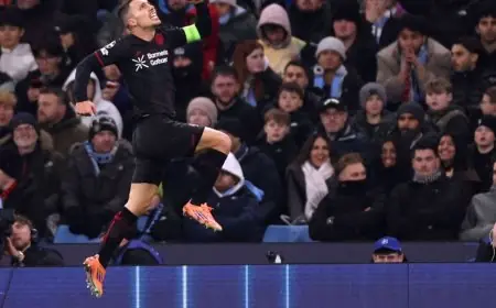 ليفركوزن يعاقب جوارديولا ويتفوق في الشوط الأول