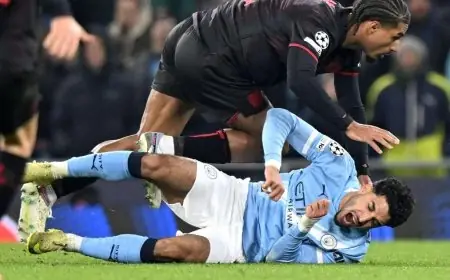 إحصائيات عمر مرموش في مواجهة مانشستر سيتي ضد ليفركوزن