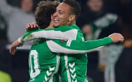 اكتشف السبب وراء بكاء أنتوني لاعب ريال بيتيس عقب انتصاره على أوتريخت