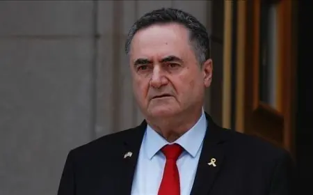 كاتس يعلن إعادة النظر في اتفاق الحدود البحرية مع لبنان