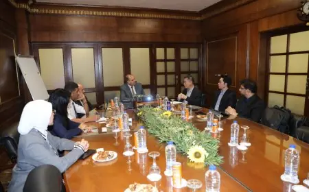 وفد سنغافوري يزور ميناء الأسكندرية لتعزيز التعاون البحري والاستثماري