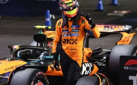 بياستري يتصدر الانطلاق في قطر مستفيداً من خطأ نوريس