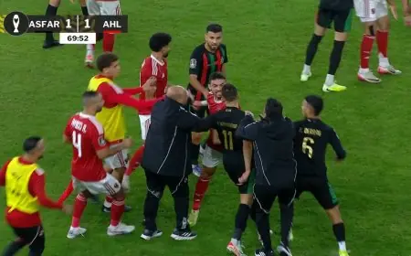 ترتيب مجموعة الأهلي بعد تعادله مع الجيش الملكي في دوري أبطال إفريقيا