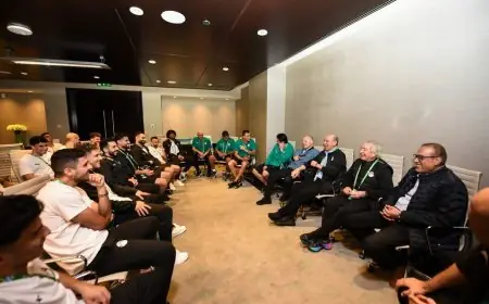 أبو ريدة يشعل حماس لاعبي المنتخب الوطني للمشاركة في كأس العرب قبل انطلاق البطولة