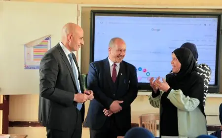 جولة مفاجئة لوزير التعليم بدمياط: تفقد 6 مدارس لمتابعة سير الدراسة