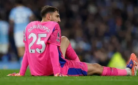 اتهام دوناروما حارس مانشستر سيتي بمخالفة القواعد والتحايل عليها