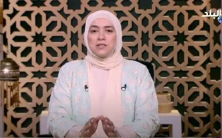 دينا أبو الخير تستعرض رأي الدين في مغادرة سيدة لزوجها بسبب العمل والسفر